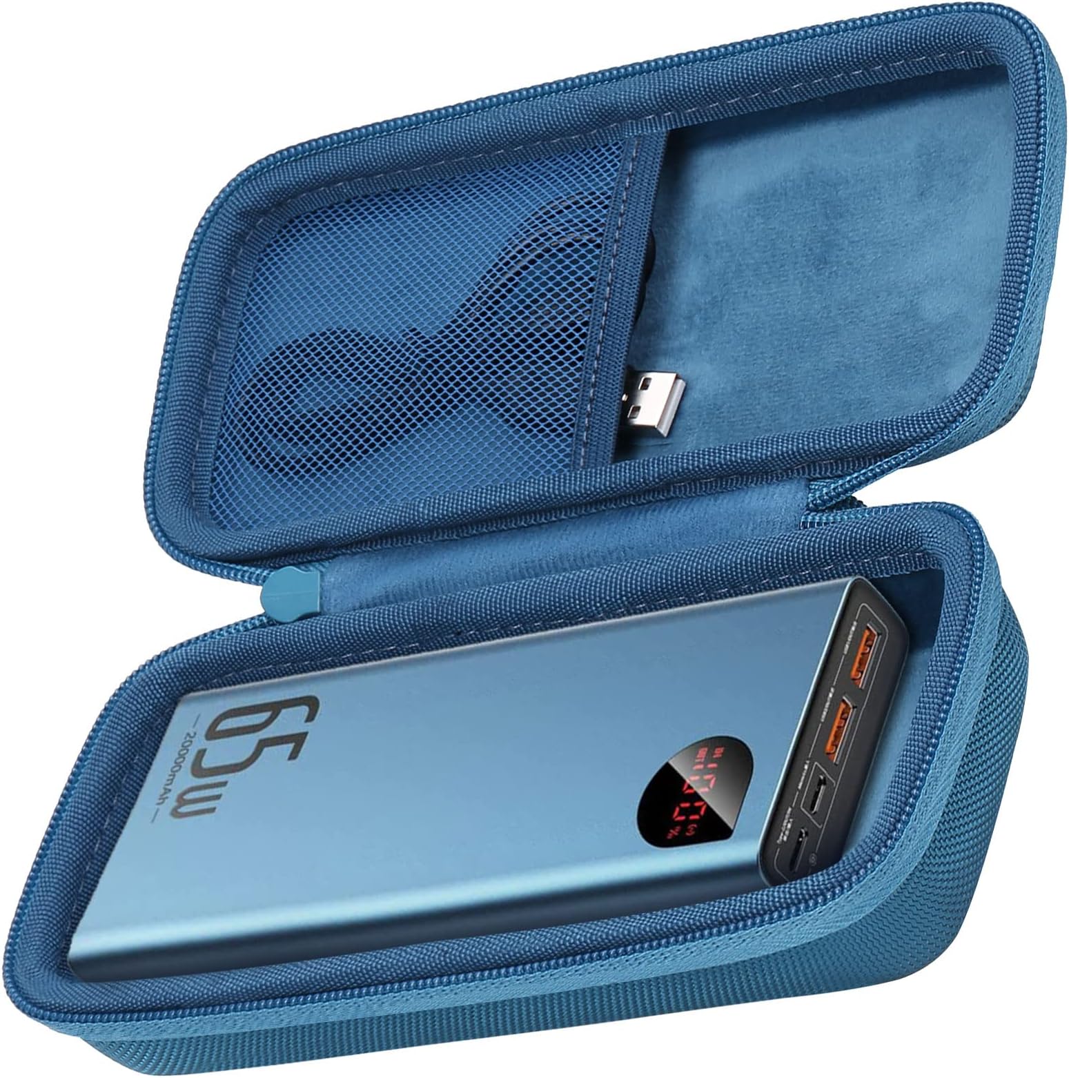 Kayond Housse De Transport En Aluminium Pour Disque Dur Externe Portable 2,5" USB 2.0/3.0 Doré