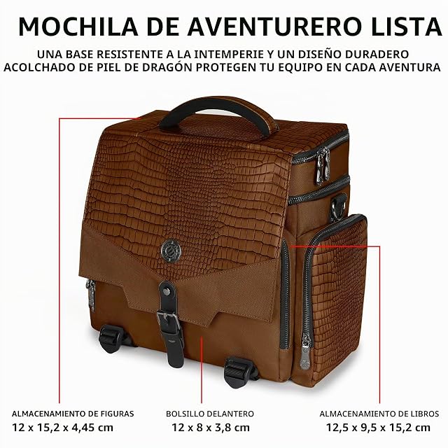Foto 2 de 8 de ENHANCE Bolsa de Viaje para Juegos de Mesa RPG Aventurero