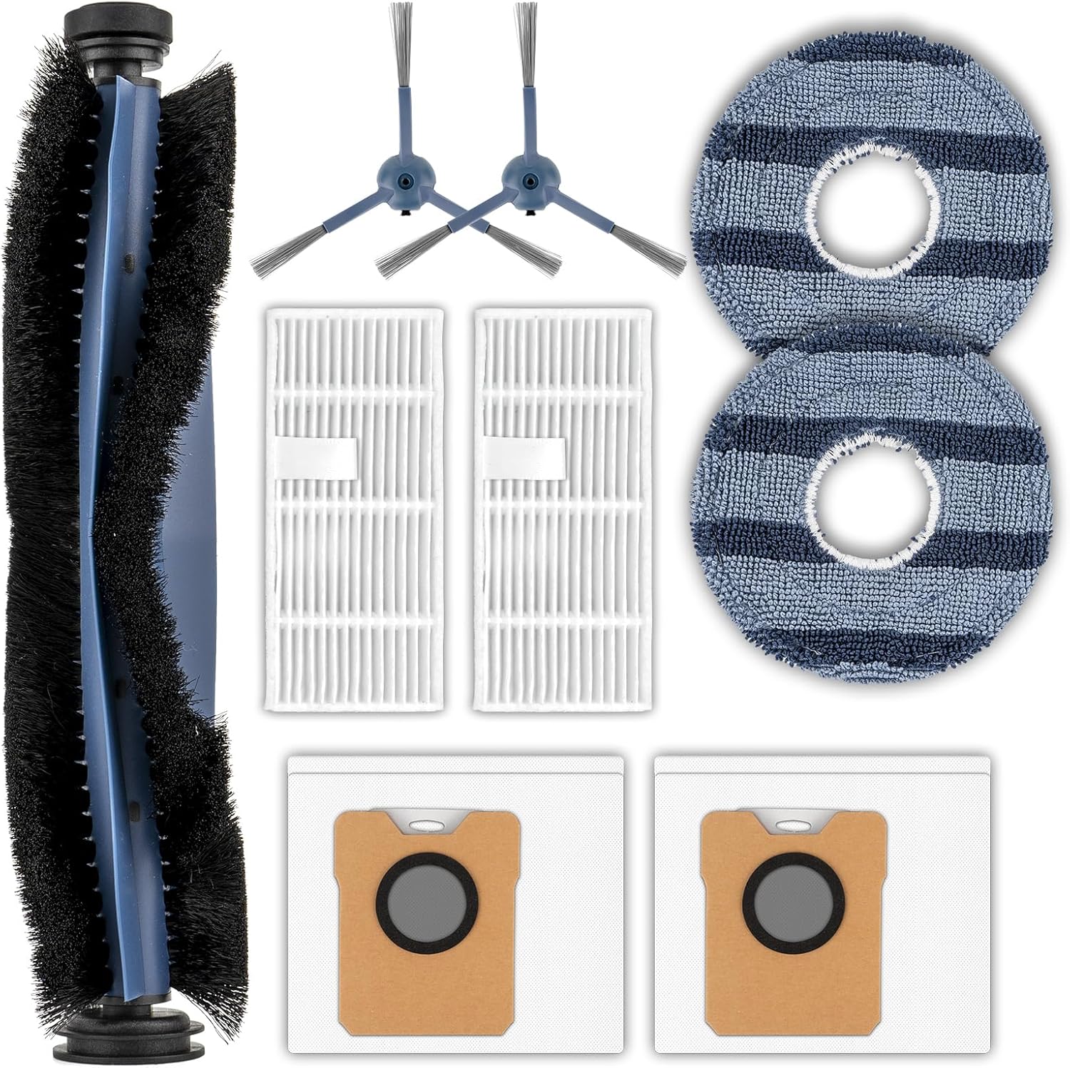(8 Pack) C20 Omni Replacement HEPA Filters Compatible With Eufy C20 Omni Robot Vacuum, Filter Kit, Replacement Parts, Filters Accessories Kit, Vacuum Filters