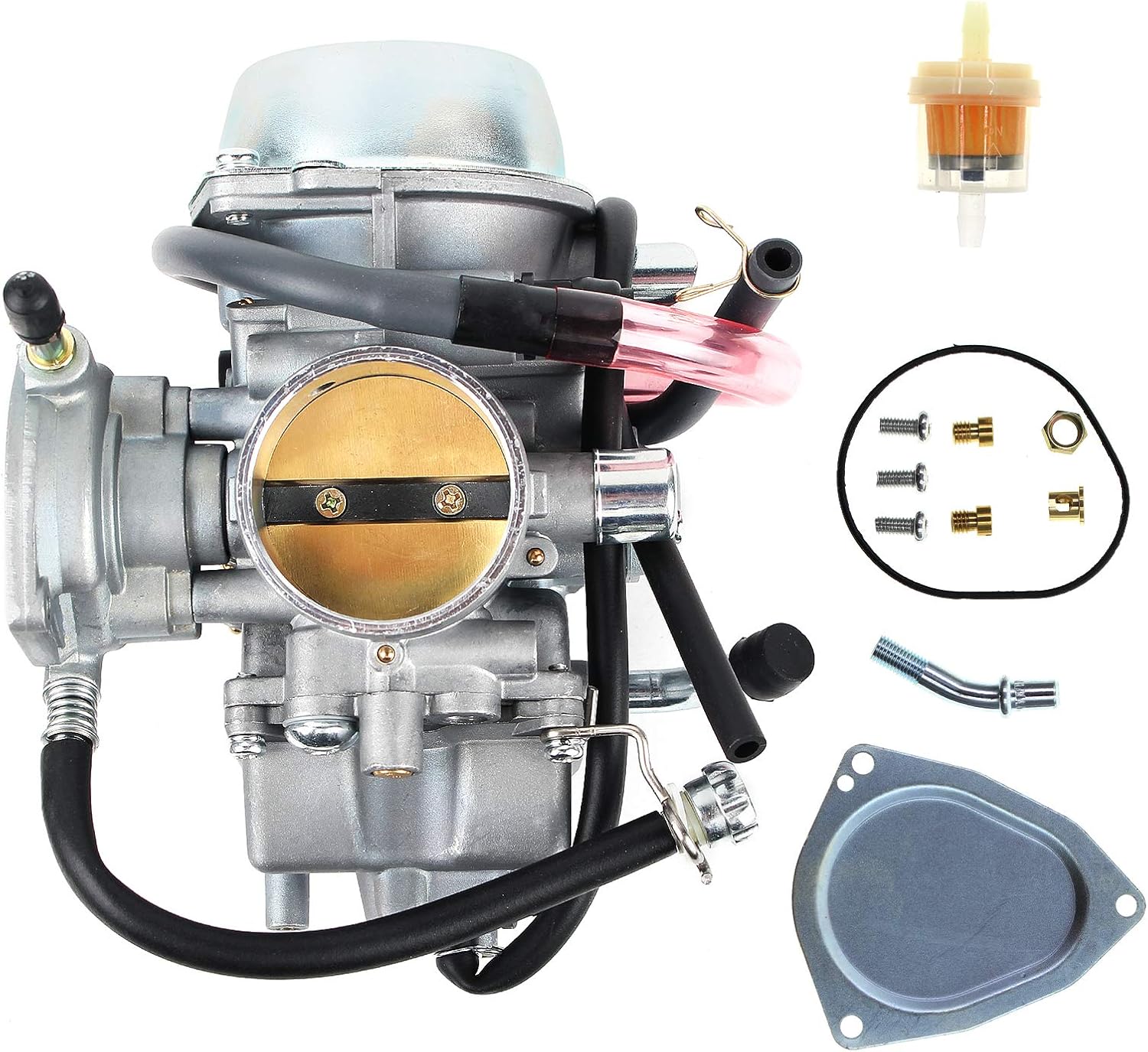 Carbhub YFM660 Carburetor for Yamaha Grizzly 660 YFM660 2002 2003 2004