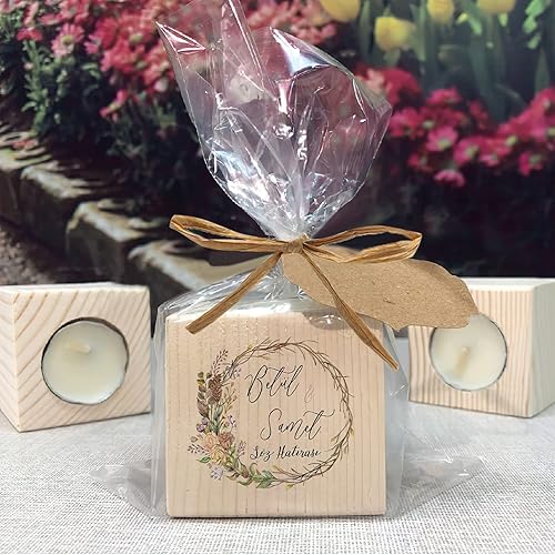 Miniatura 3 de Nufiwra 200 bolsas de jabón transparentes con celofán y cuerda de cáñamo para manualidades, embalaje de regalo y recuerdos de fiesta (5.1 x 7.8