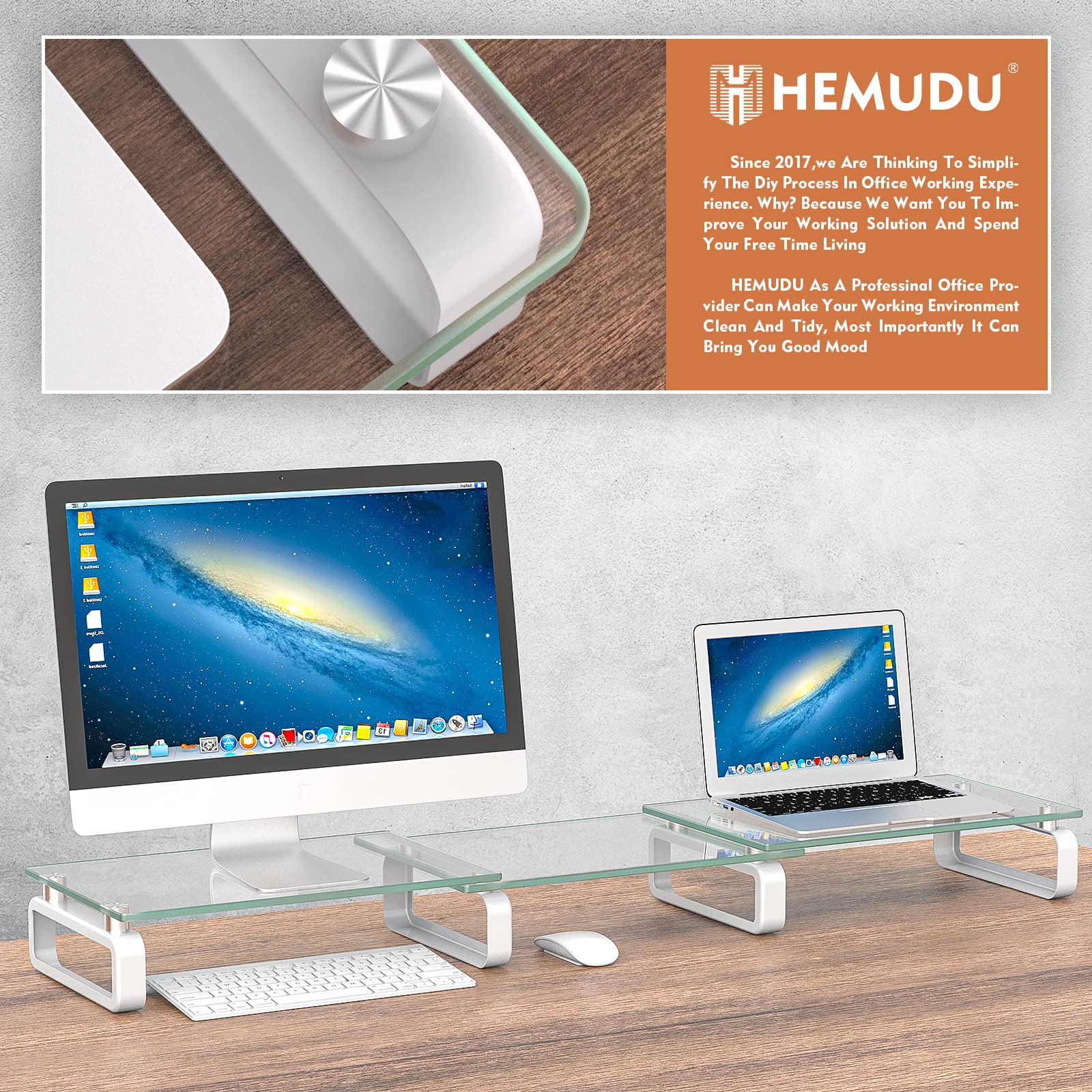 モニター本体 + HEMEDU スタンド 61Ej26DMBnL.jpg_BO30,255,255,