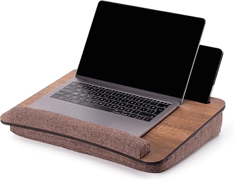 Vigo Wood-LS013 Cushioned Laptop Stand (Walnut)