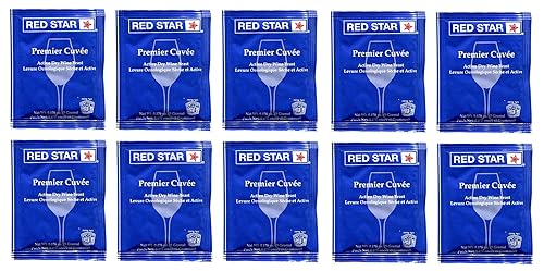 North Mountain Supply - RS-PCV-10 Red Star Premier Cuvee - Paquete de 10 - Con garantía de frescura