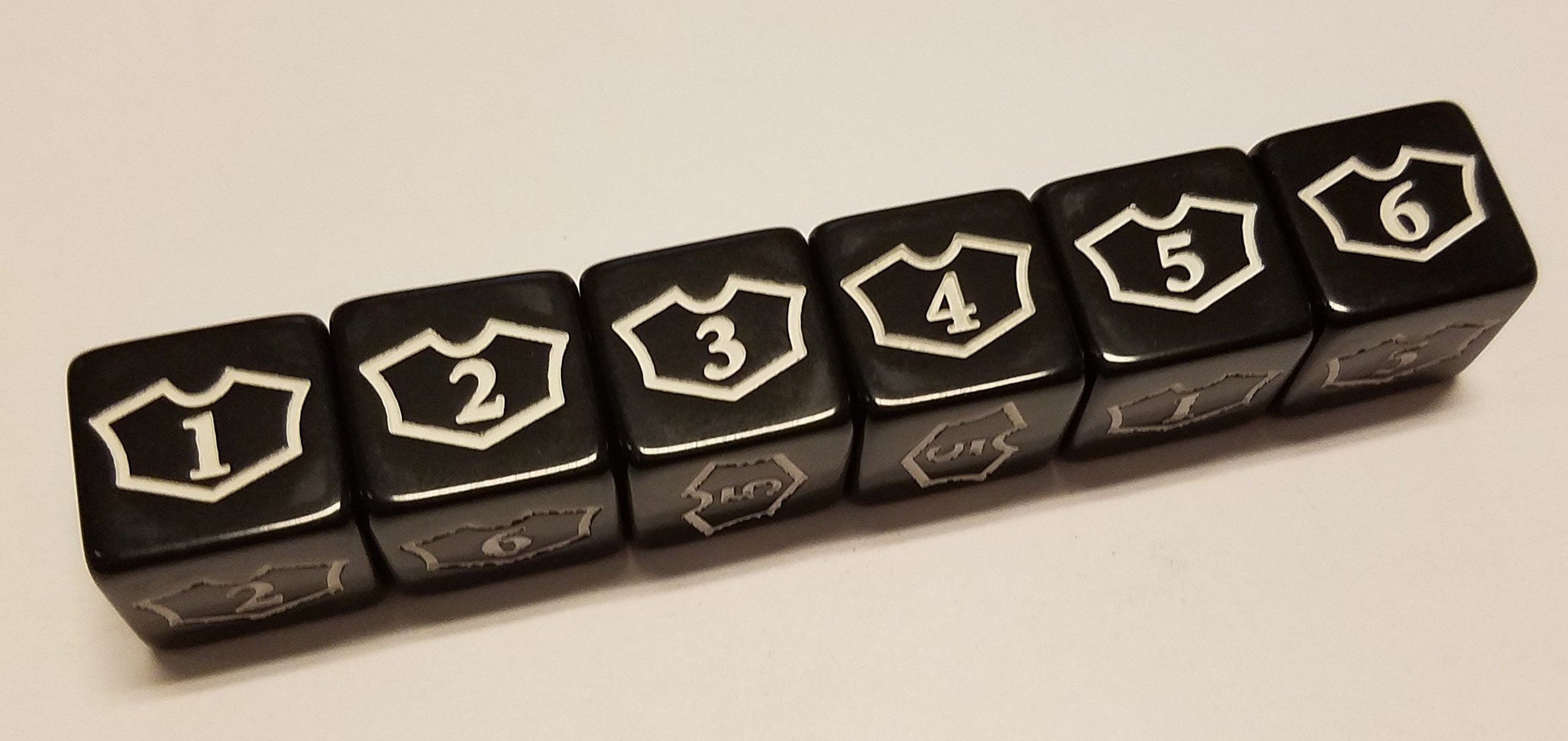 Amazon.com: quEmpire 4X Planeswalker 1-6 Loyalty Dice for Magic