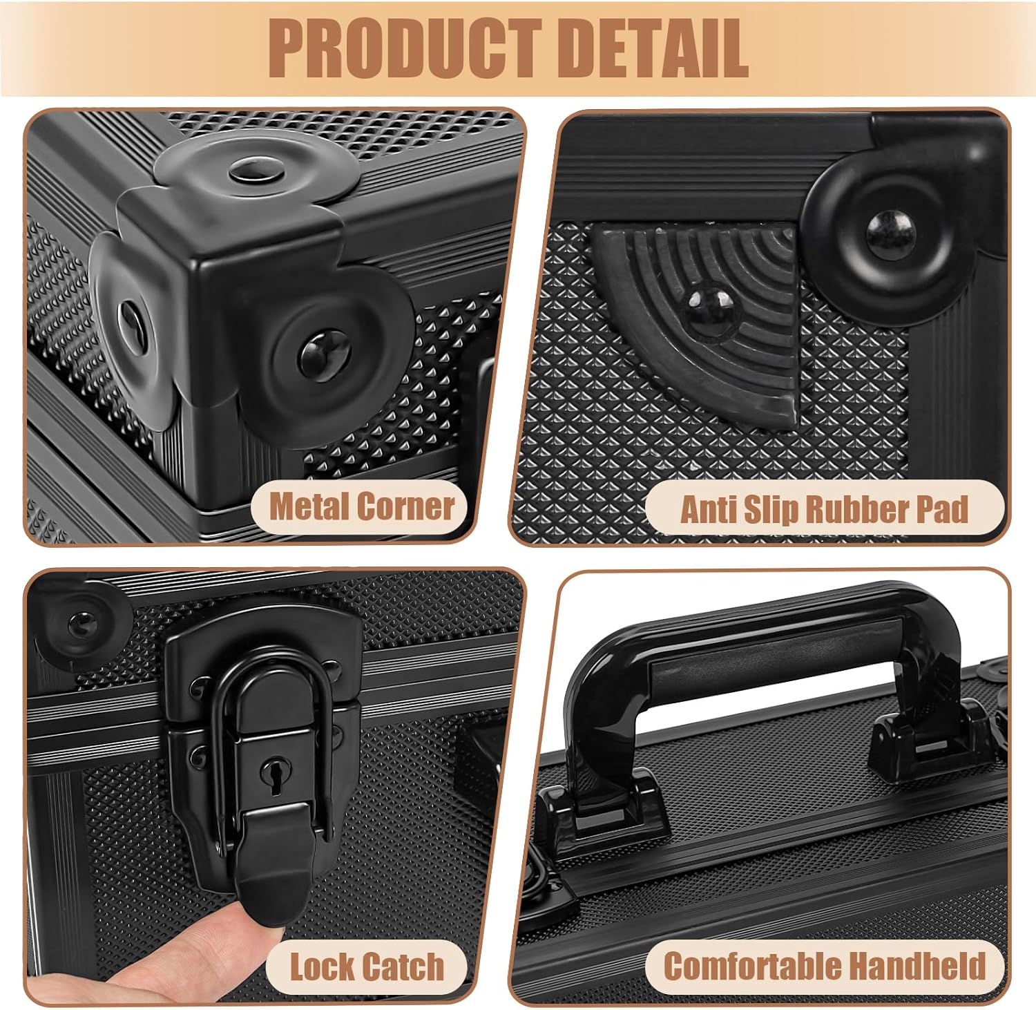 Toploaders Storage Box for 3" x 4" 35pt Rigid Card, Top Loader Storage with 5 Partition Holds 350+ Toploaders, Magnetic Card Holders