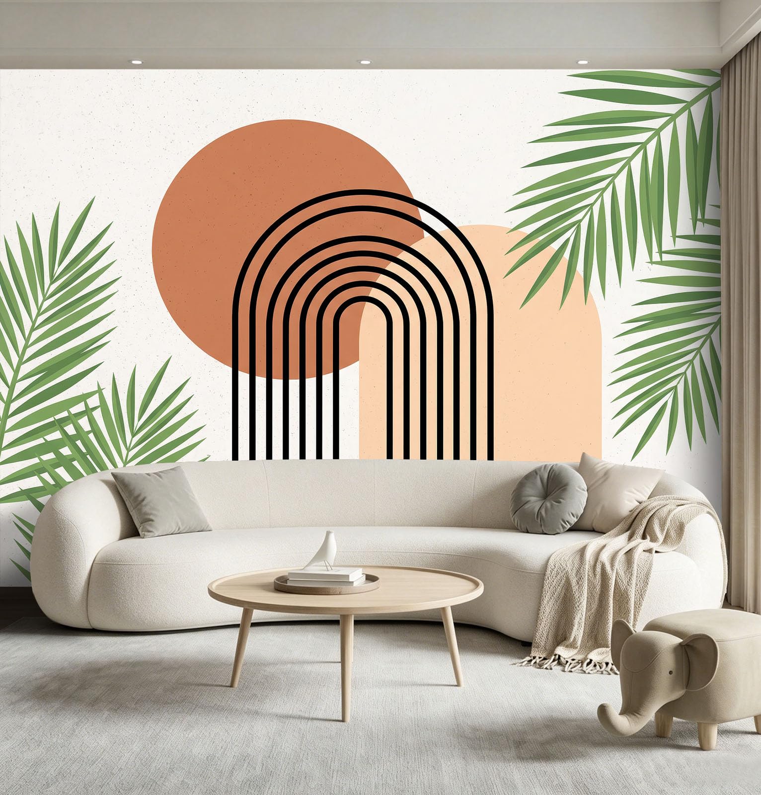 Vlies Fototapete 250 x 175 cm Modern Geometrisch Wand Tapete