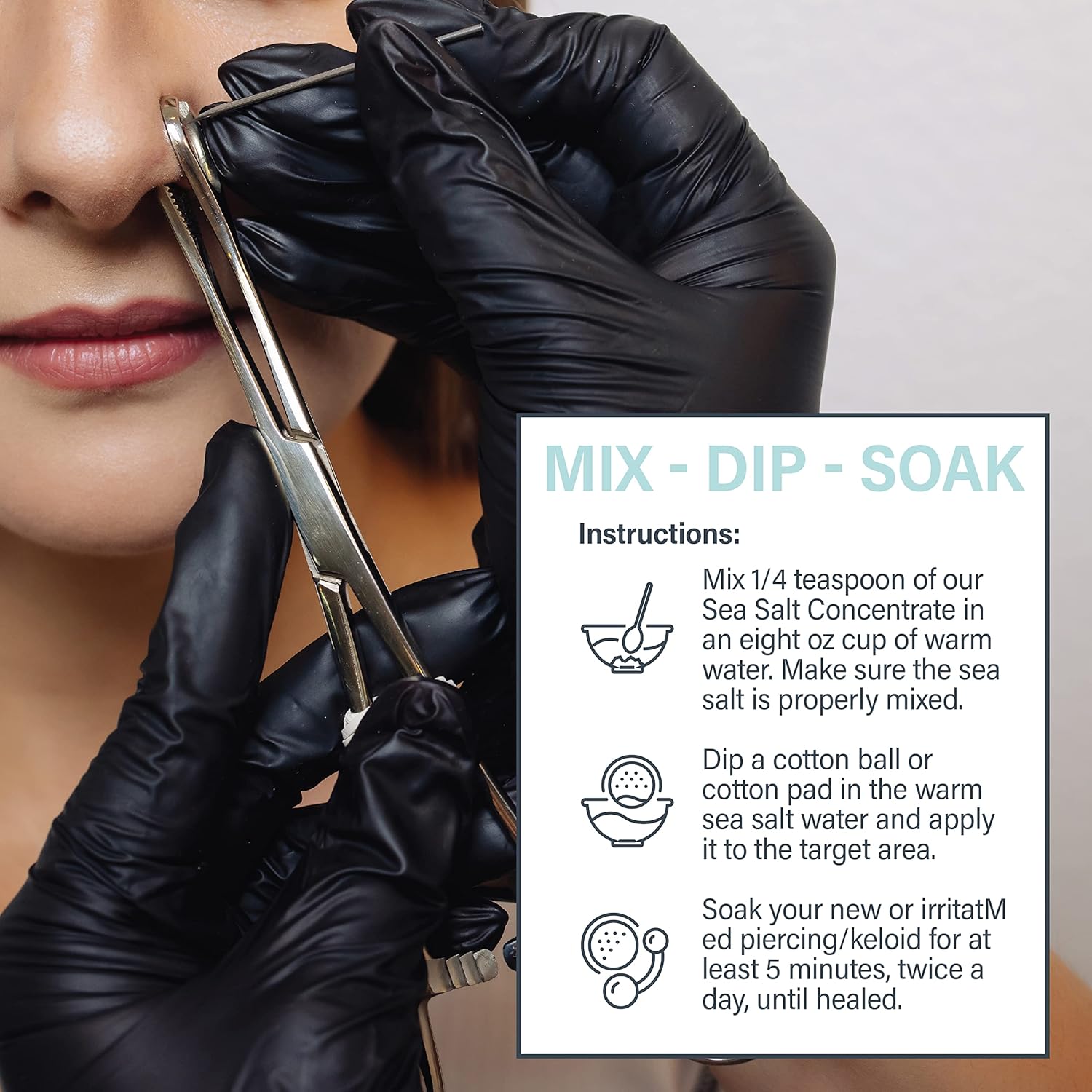 Buy Base Labs Sea Salt Wash Piercing Aftercare Bump Treatment