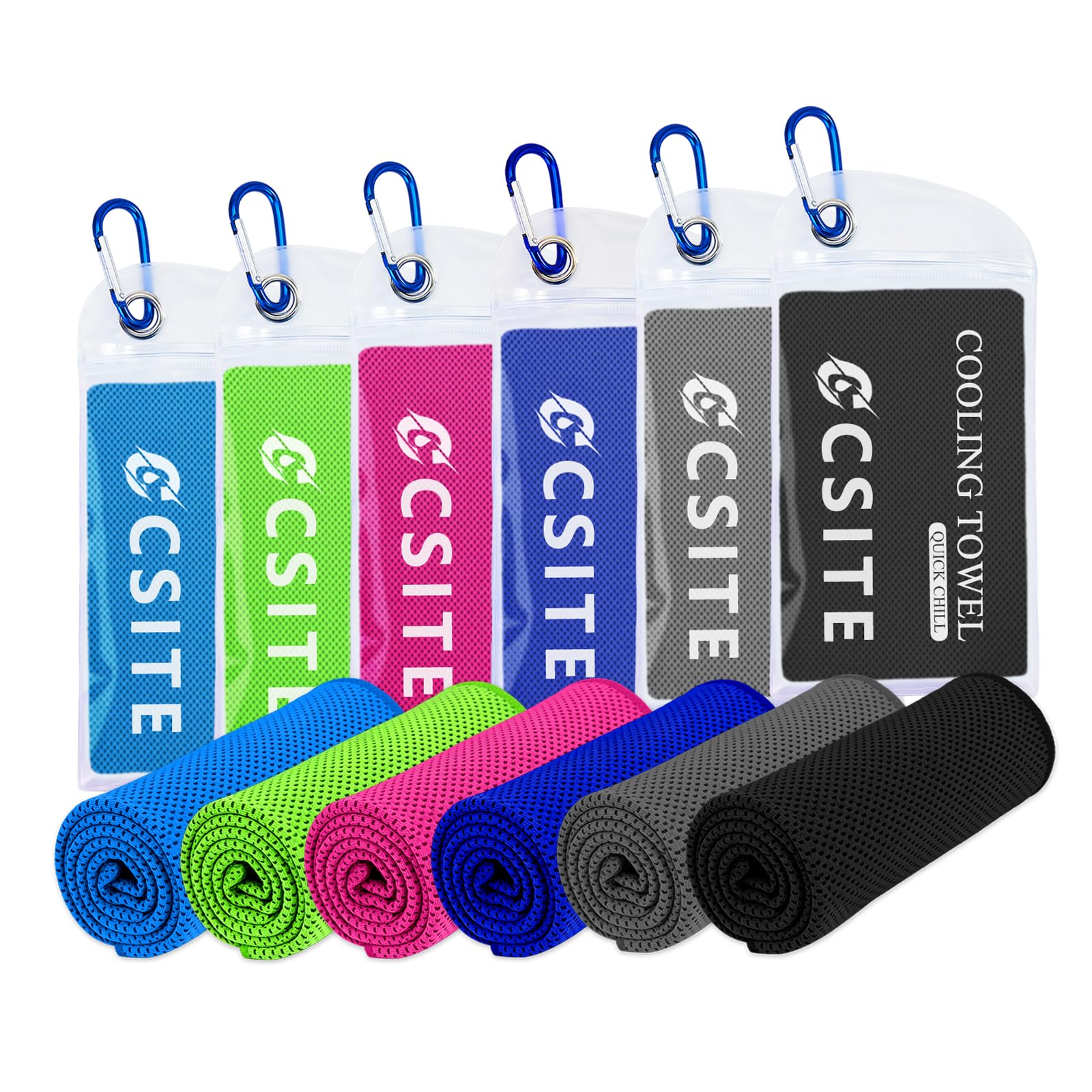 CSITE Cooling Towels 6-Pack
