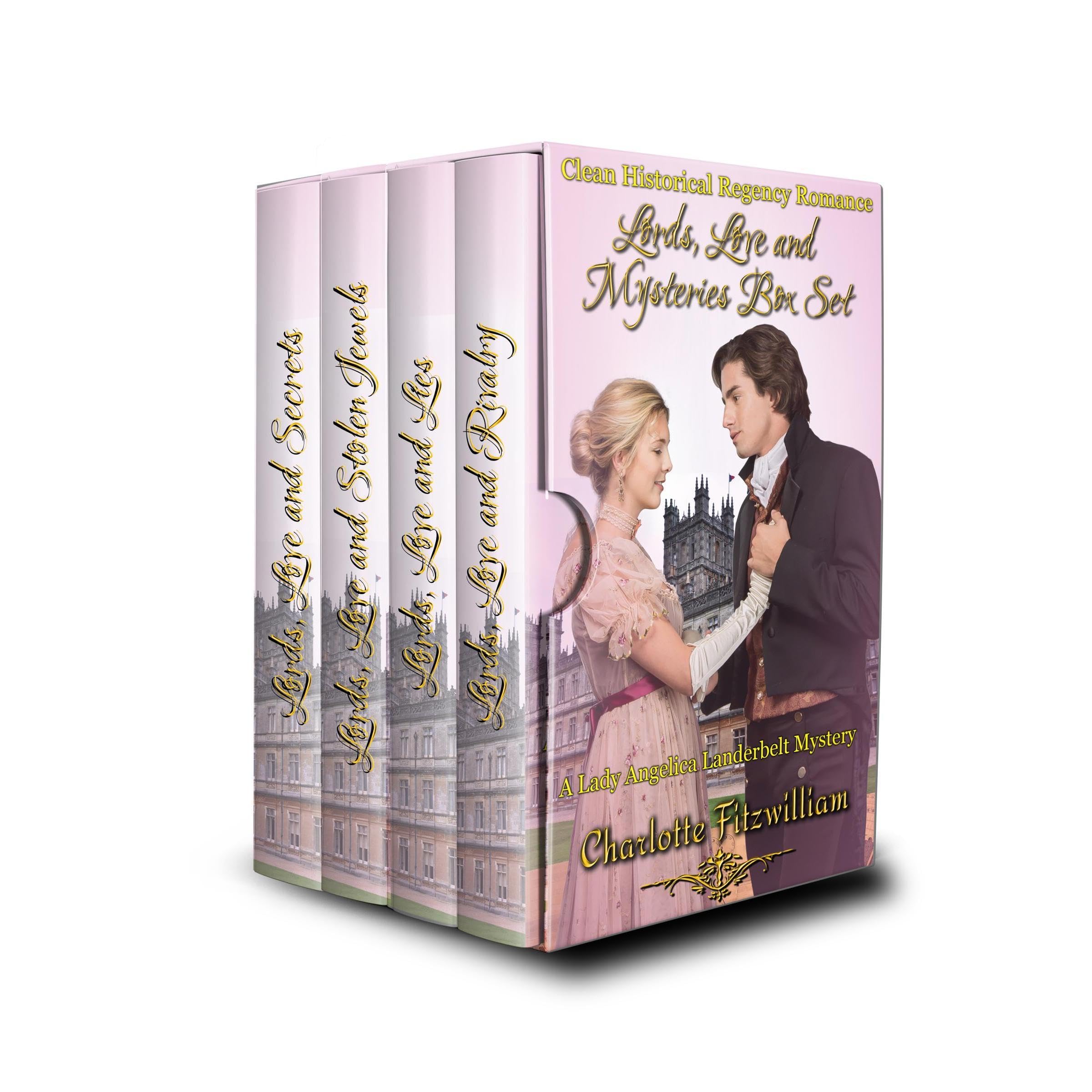 Lords, Love and Mysteries Box Set (Books 1-4) (Large Print)