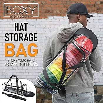 Amazon.co.jp: Boxy Concepts 帽子ストレージバッグ - 野球帽24