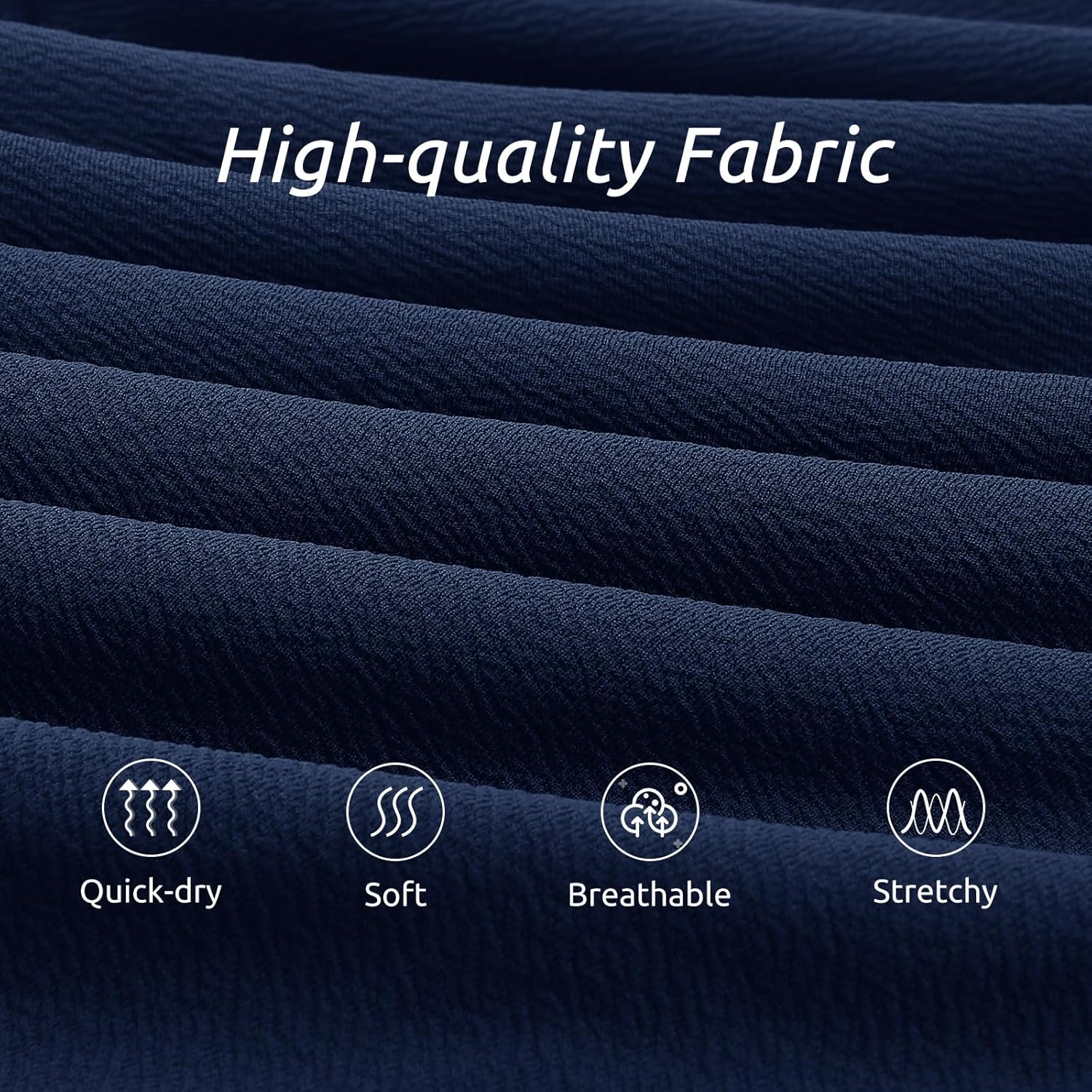 KEREDA Girls Casual Mini High Waist Stretchy Flared Pleated Skater Uniform Skirts - Image 4