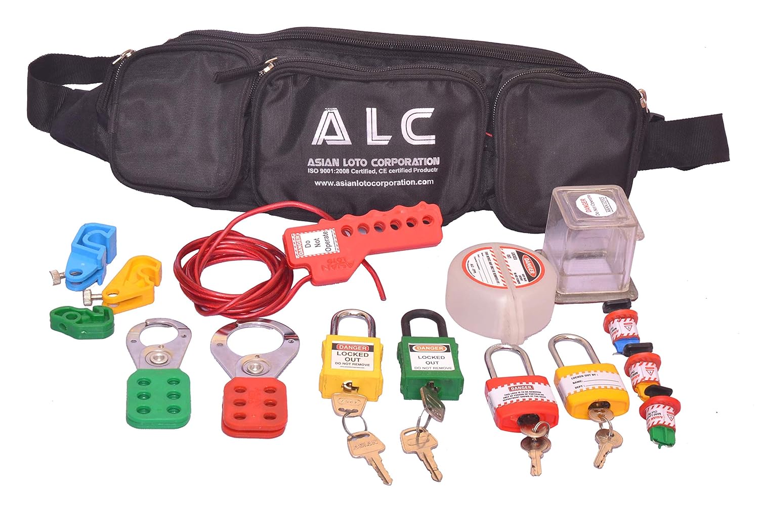 Lockout Safety Personal Electrical Lockout Kit (Waist) ALCKT13