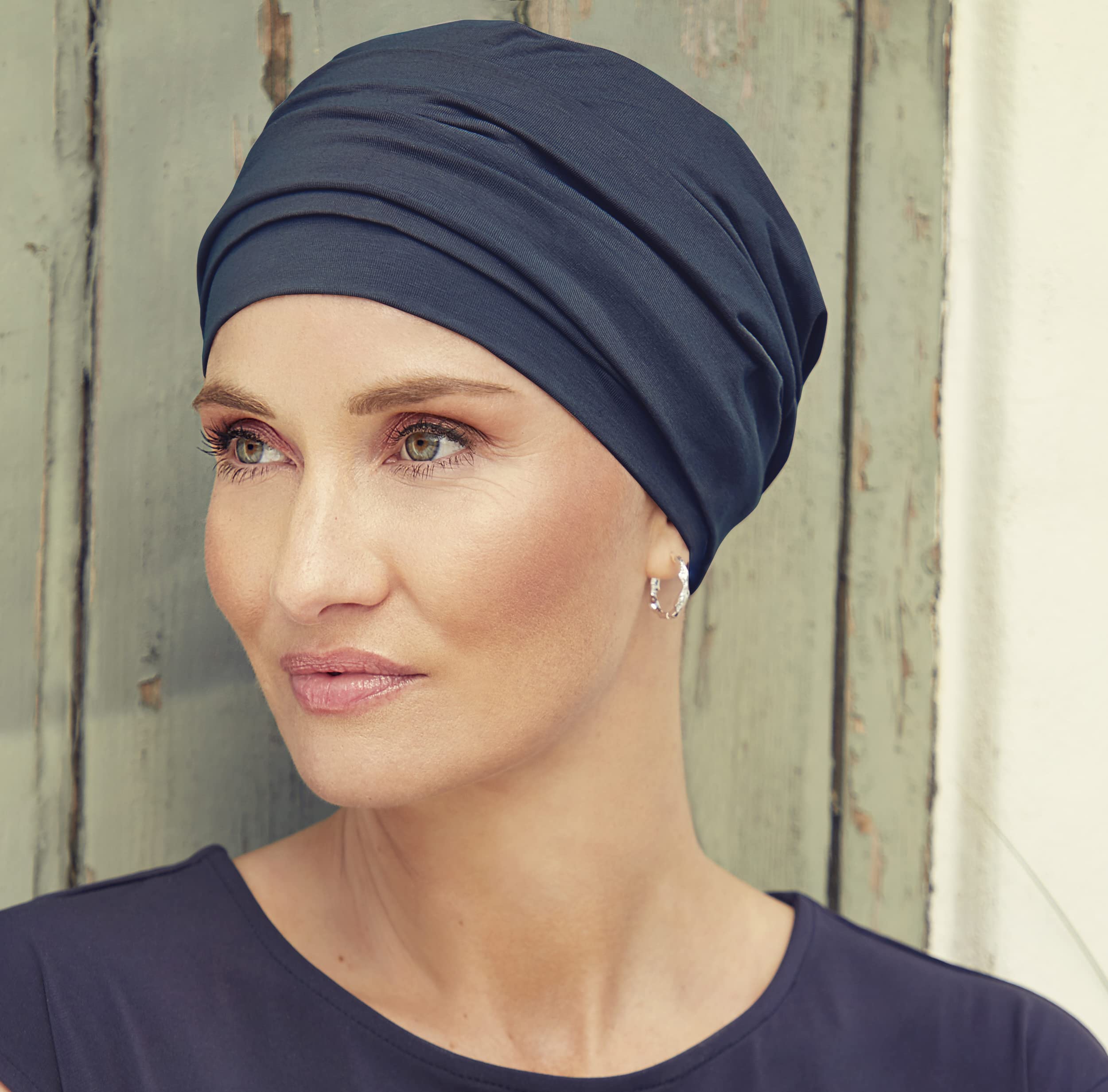 Christine Headwear Women's Nomi Turban Headband, Black (Black Iris), 1 stück (1er Pack) - Image 2