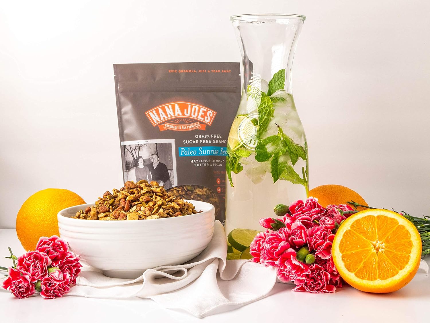 Nana Joes Granola Paleo Series | Hazelnut, Almond Butter & Pecan | Handmade Gluten-Free, Vegan, Healthy, Organic, Plant-Based, Sugar-Free, Grain-Free, Keto-Friendly | Superfood for Breakfast (5lb Bag)