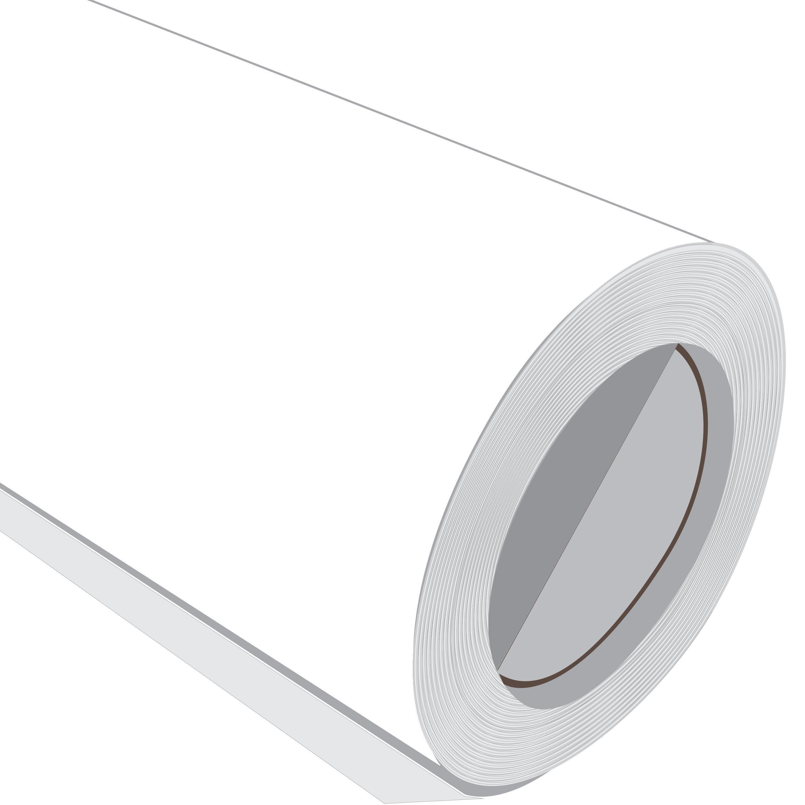 JCM Graphics Rouleau de vinyle adhésif Blanc mat 610 mm 3 m