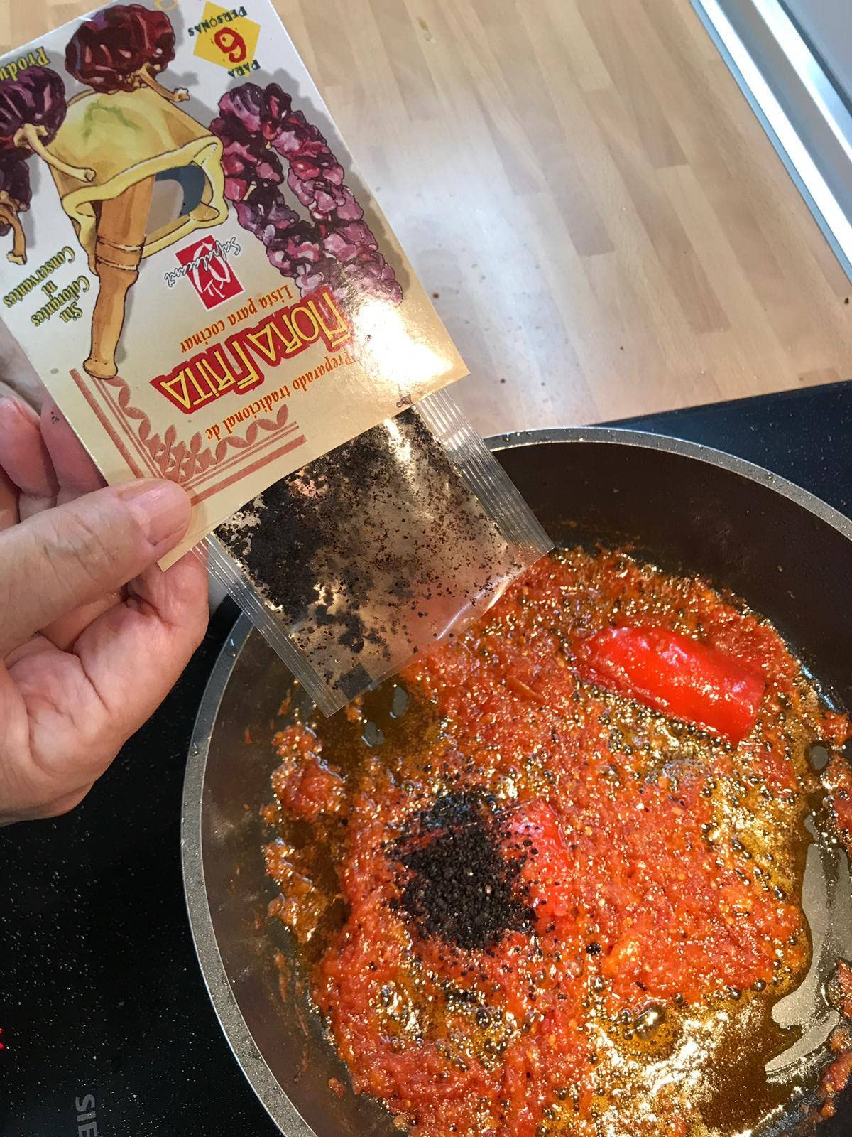 Ñora Frita 200g Artesanal Sin Colorantes ni Conservantes para Arroces Calderos y Guisos