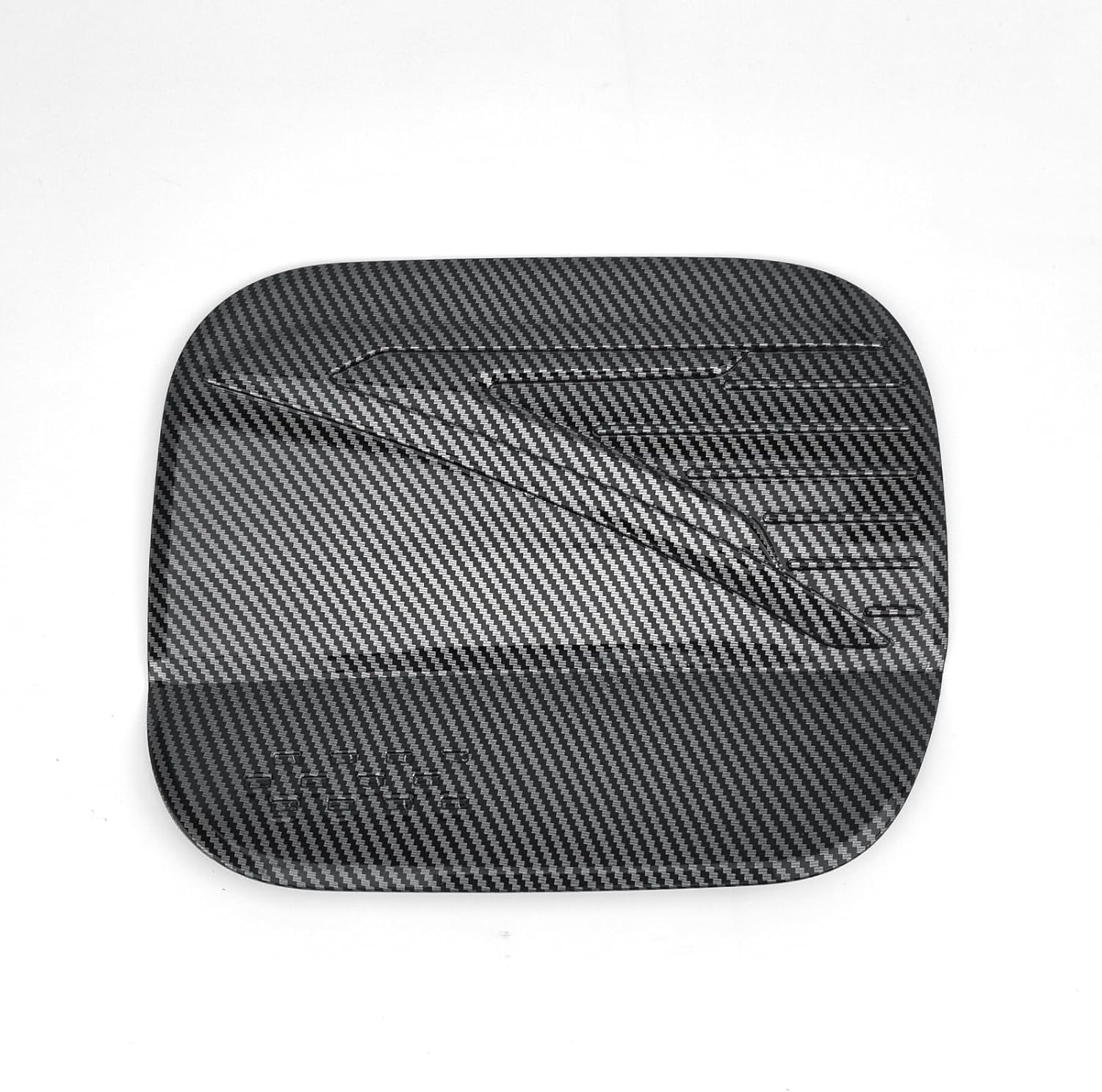 YOUTOOCAR Fuel Tank Cover Trim Compatible with Hyundai Santa Fe 2024-2026 Accessories (Carbon Fiber Pattern)