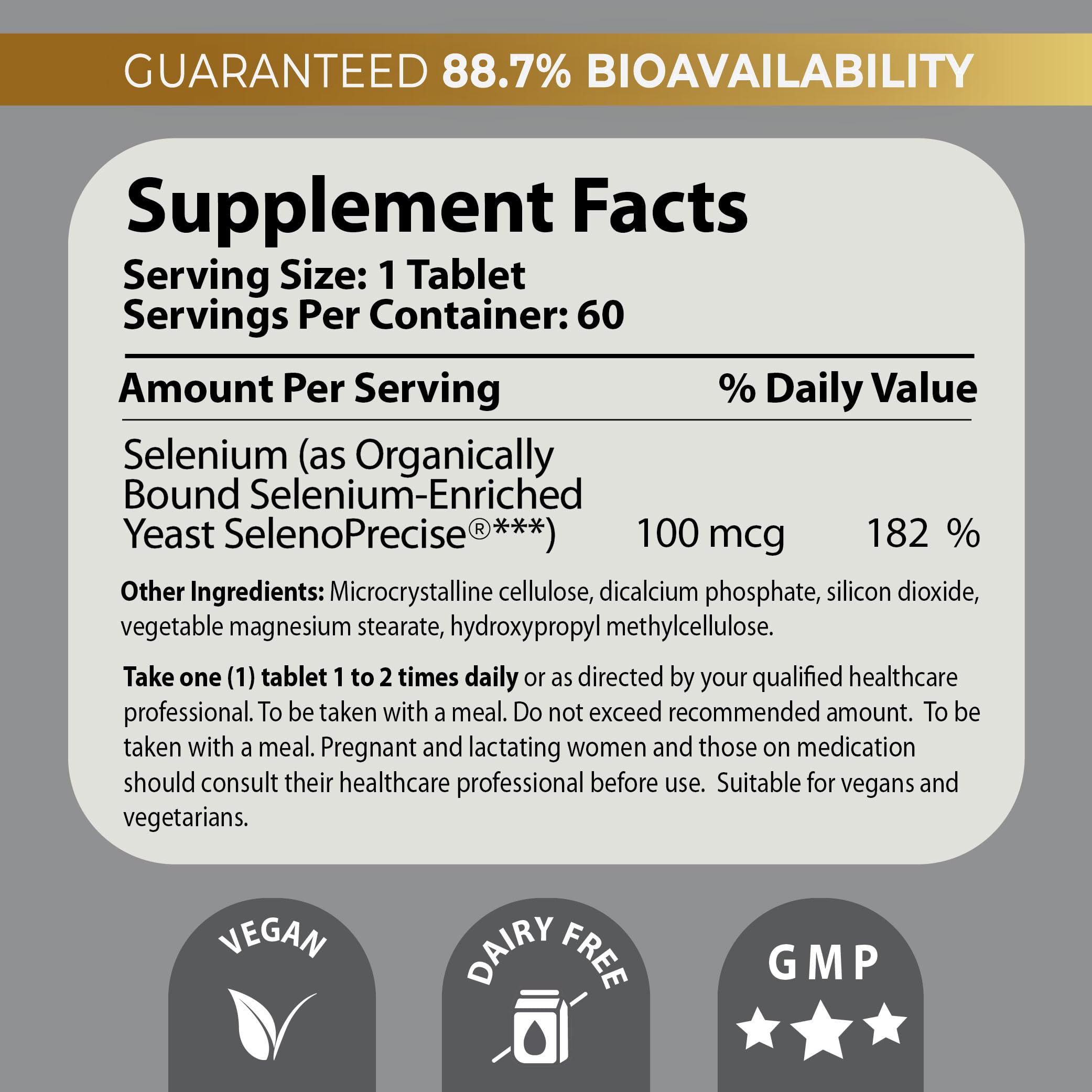 Pharma Nord SelenoPrecise Selenium 100 mcg - High Absorption - 150 Tablets — Amazon image 2