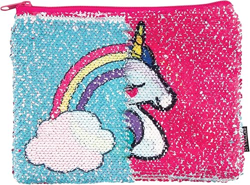 Miniatura 2 de Style.Lab - Bolsa mágica de lentejuelas con diseño de unicornio y arcoíris