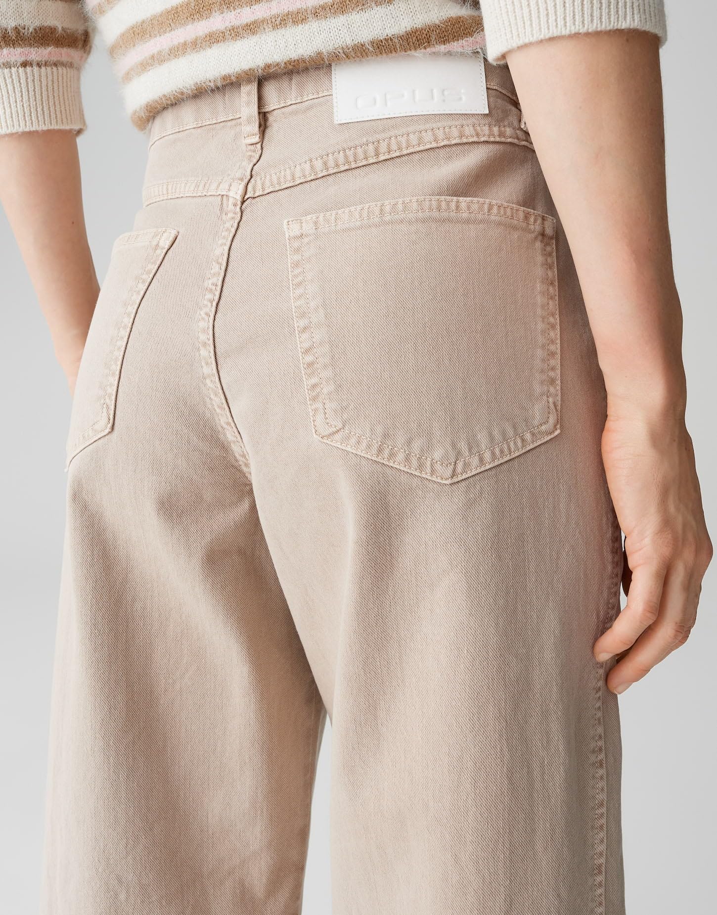 OPUS Damen Barrel | LOLAH Edgy Barrel Jeans aus BCI Cotton Mix Mid Rise