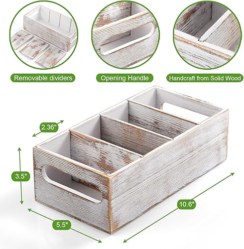 Miniatura 9 de DRASTAR Organización de despensa y contenedores de almacenamiento, organizador de paquetes de condimentos con divisores extraíbles, organizador de