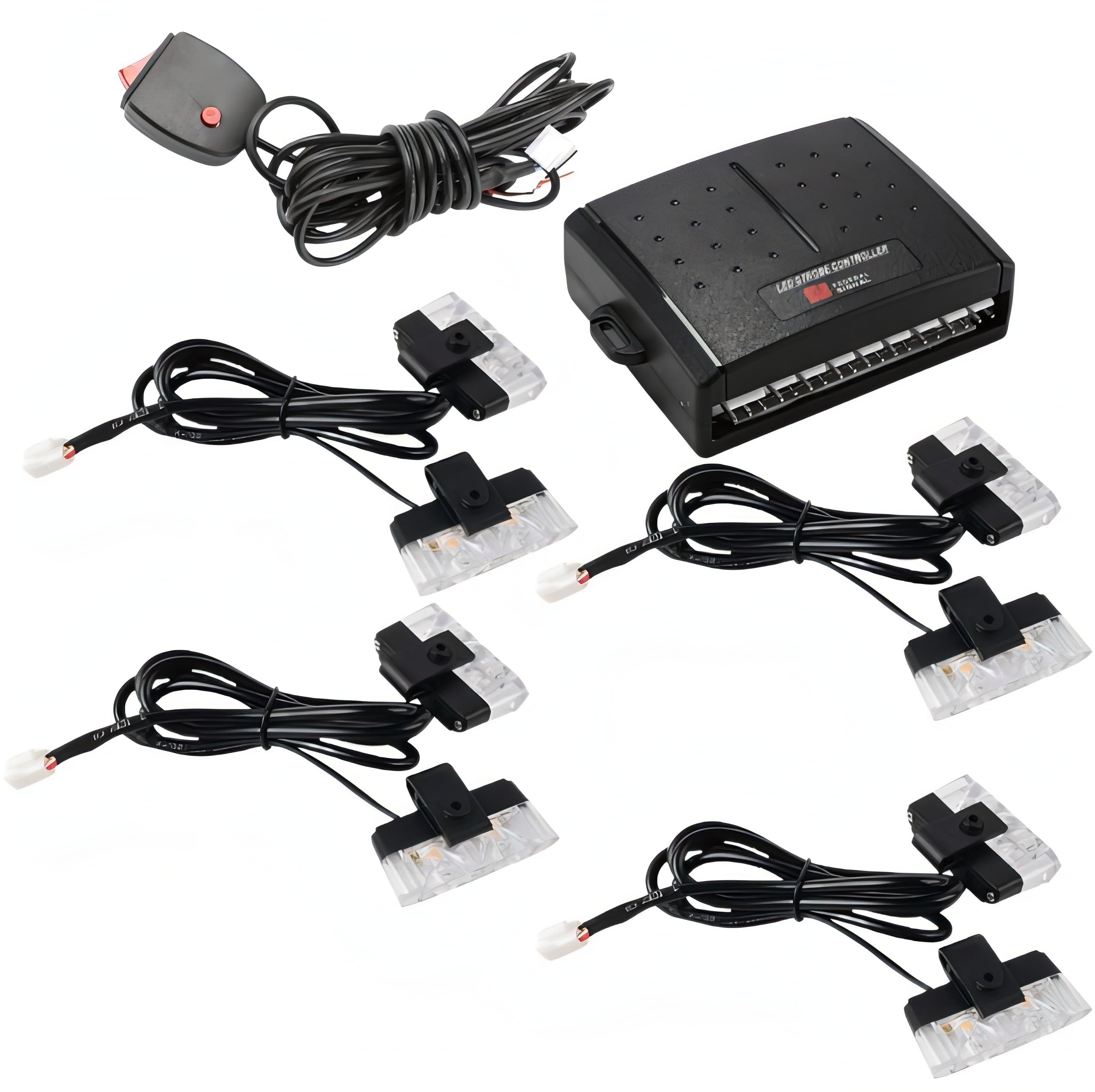 Amazon | bubulu LEDストロボライト 12V／24V兼用 ホワイト 点滅モード