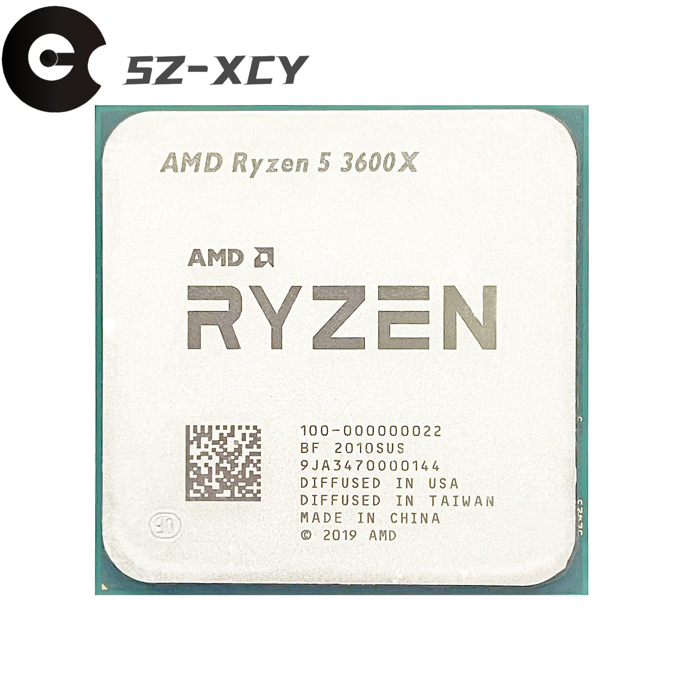 Elaborazione dati informatici Processore CPU Ryzen 5 3600X R5 3,8 GHz a sei a dodici thread 7NM 95W L3=32M 100-000000022 Socket AM4