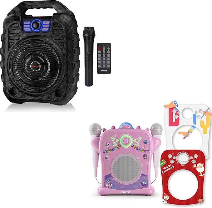 EARISE T26 Portable Karaoke Machine with Wireless