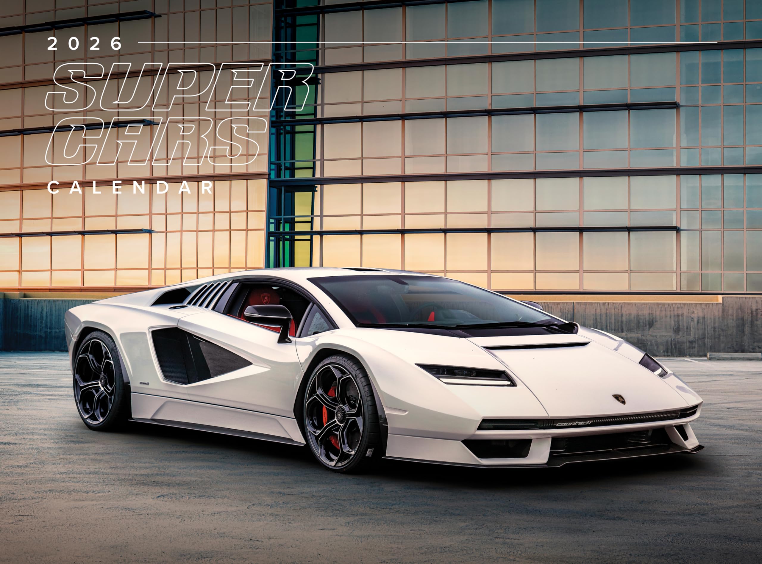 2026 Luxury Super Cars Wall Calendar: Stunning Photography & Dream Car Collection