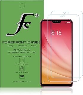 Forefront Cases Protector Hidrogel de Pantalla para Xiaomi Mi 8 Lite [2 PACK] | Cubierta de Pantalla Completa de Borde a Borde | Protecci?n Irrompible, Autocurativa y Antihuellas | Sensibilidad T?ctil