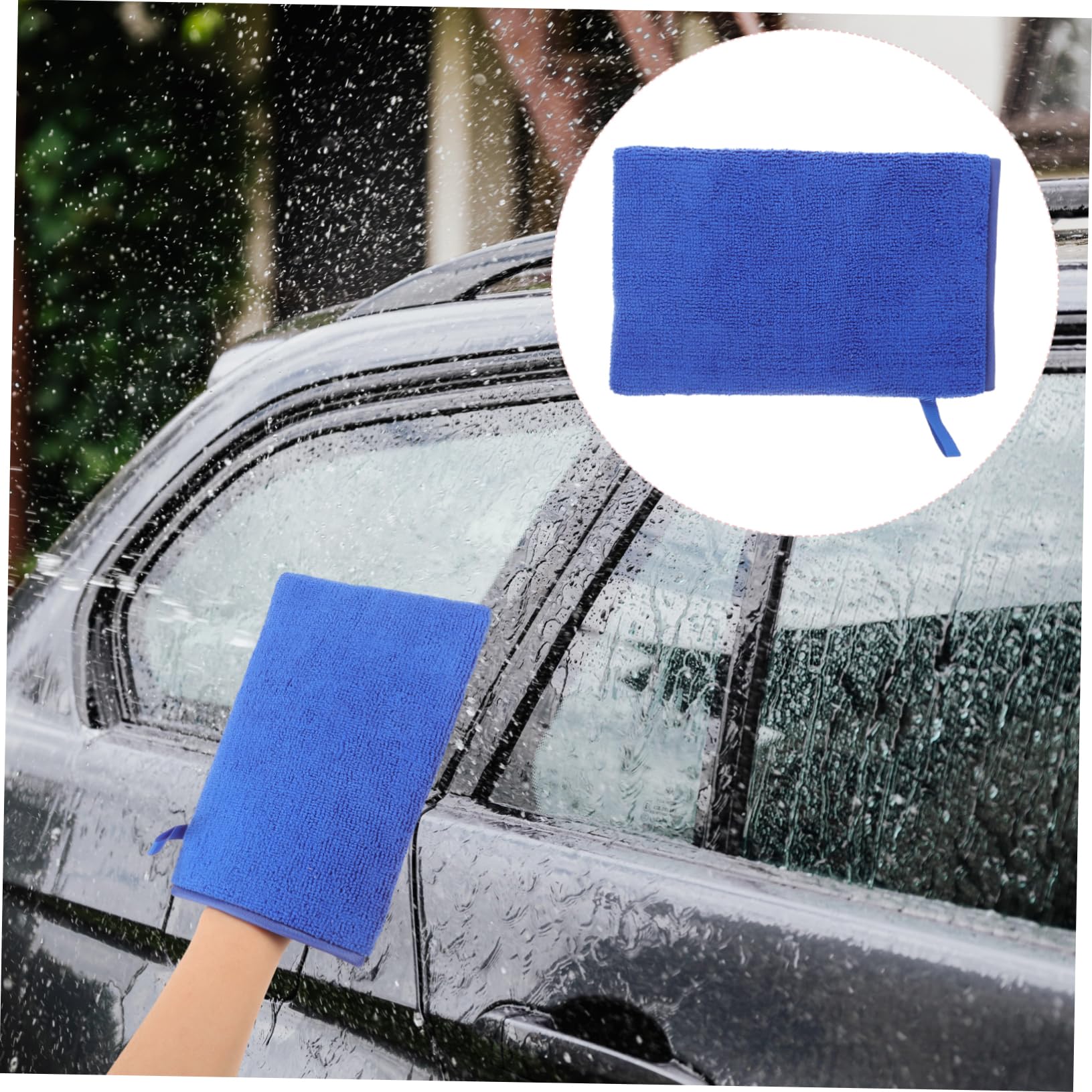 Gatuida 3 Piezas Guantes Lodo Guante Lavado Microfibra Sin Rayones Guante Lavado Coches Microfibra Auto Arcilla