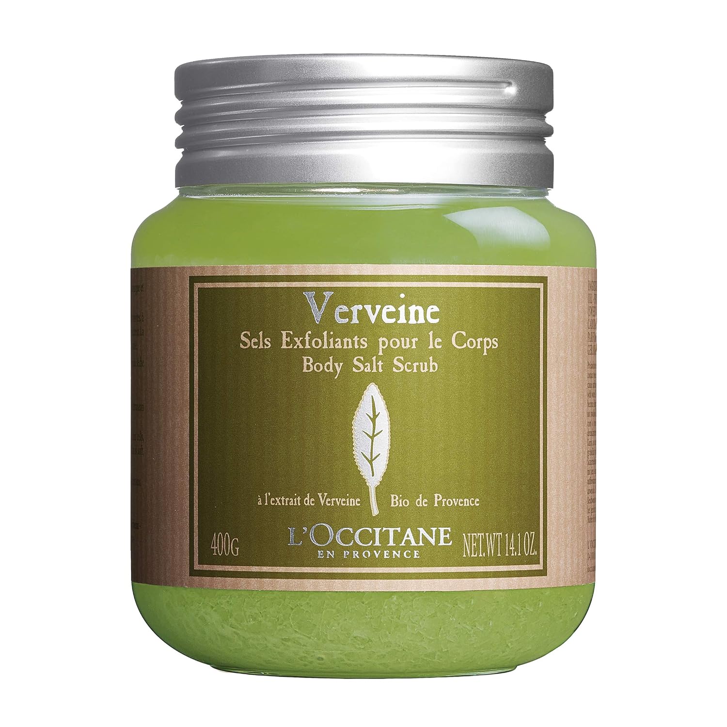 L'Occitane Verbena Body Salt Scrub, 14.1 oz Beauty