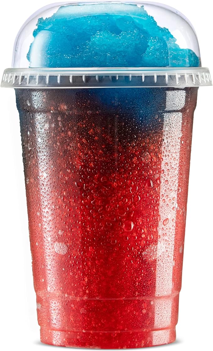 Green Direct Clear Cups With Lids / 10 oz. Clear Plastic