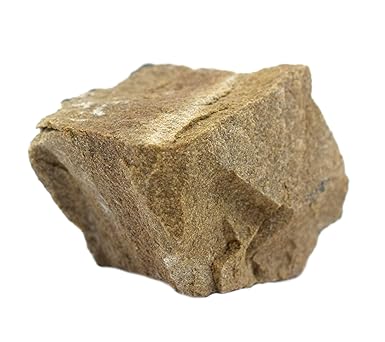 EISCO Raw White Sandstone, Sedimentary Rock Specimen - Approx. 1