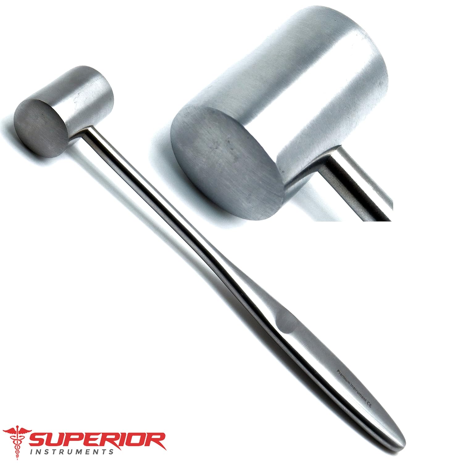 5 Pcs Dental Chisels Mallet Bone Splitting Periodontal Implant Stainless Steel Instruments