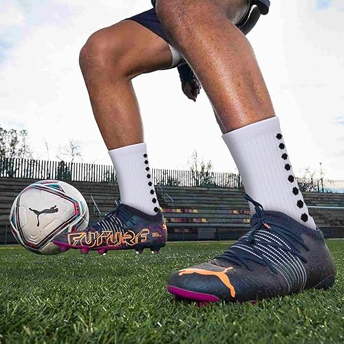 Miniatura 6 de Ultrafun 35 pares de calcetines de fútbol con almohadillas de agarre, antideslizantes, para fútbol, baloncesto, deportes, para hombres y mujeres