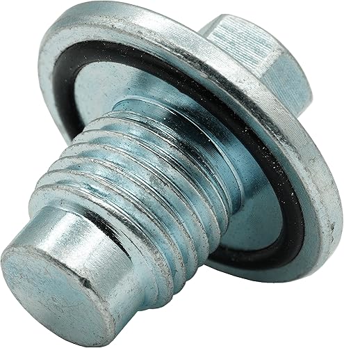 Miniatura 5 de Tapón de drenaje de aceite, junta moldeada de punto piloto M14x1.0.197 in para Chevrolet 2011-16 Chevy Encore ELR Cruze Sonic Trax Volt, Buick,