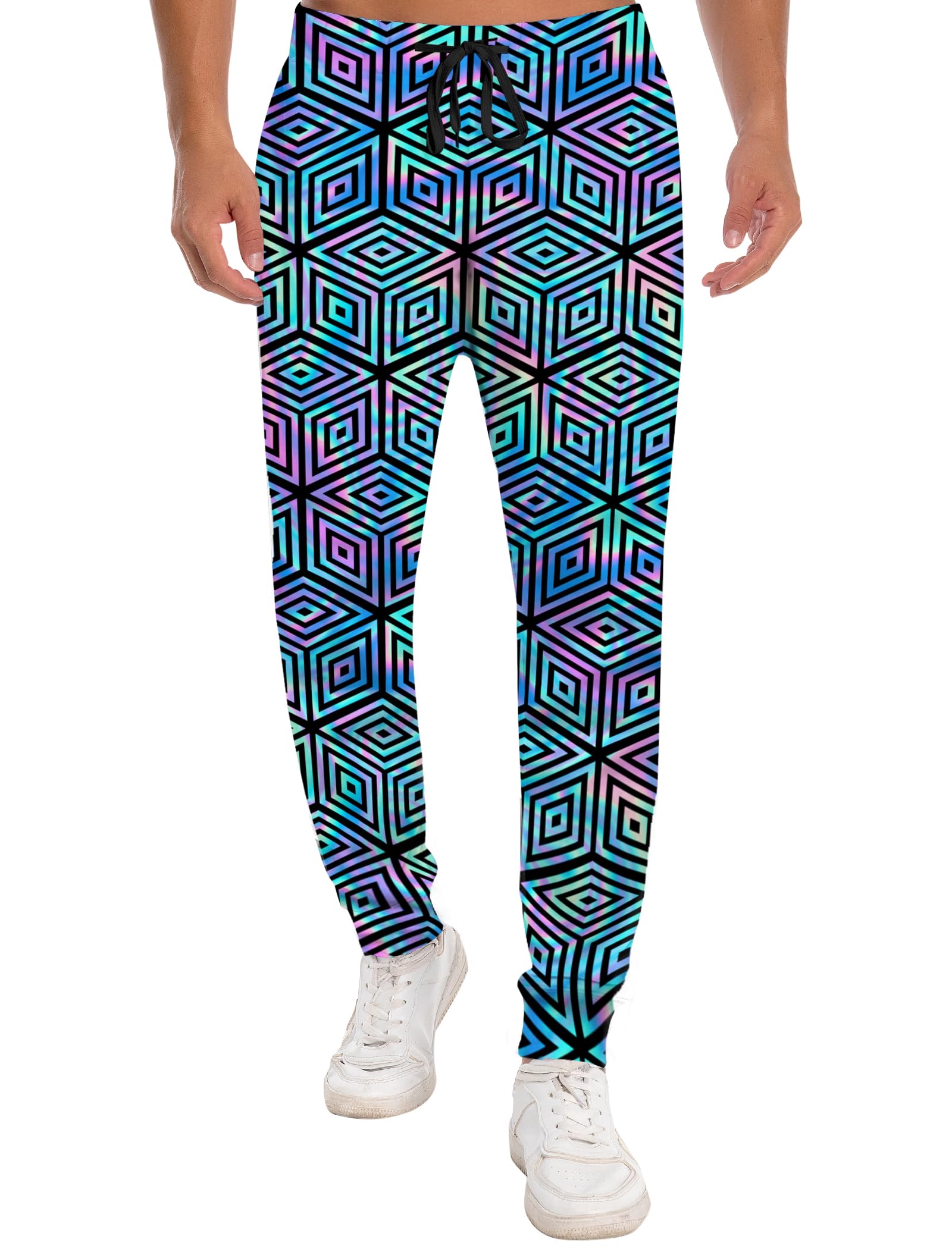 RAISEVERN Mens Sweatpants with Pockets Joggers for Men Sports Casual Sweat Pants with Drawstring