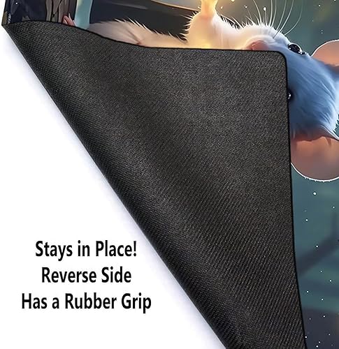 Vista 106 de MTG - Tapete de juego con bordes cosidos, parte inferior de goma antideslizante, tapete de juego TCG para gatos, superficie de goma lisa, tapete