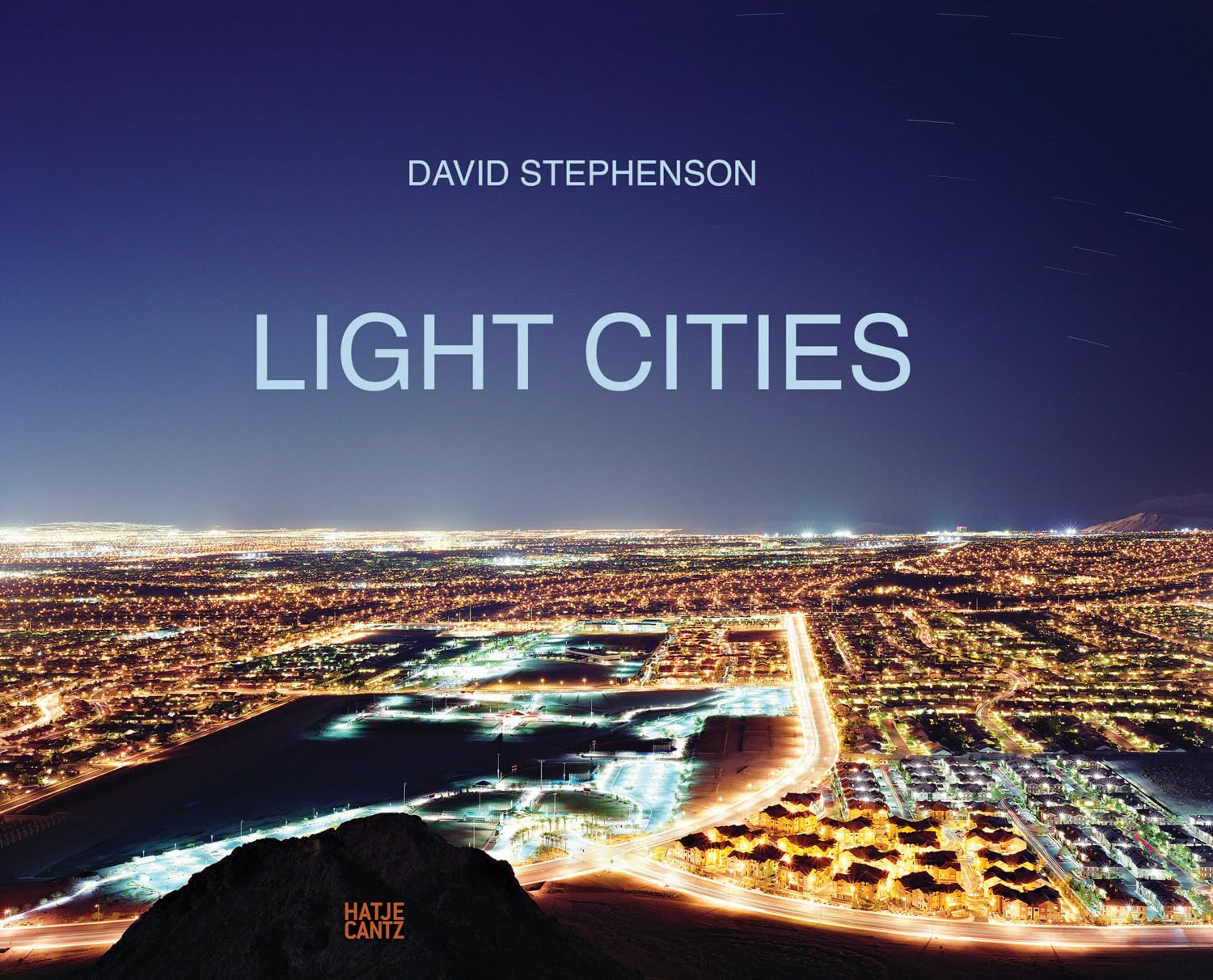 David Stephenson Light Cities livre photo d'architecture nocturne en anglais