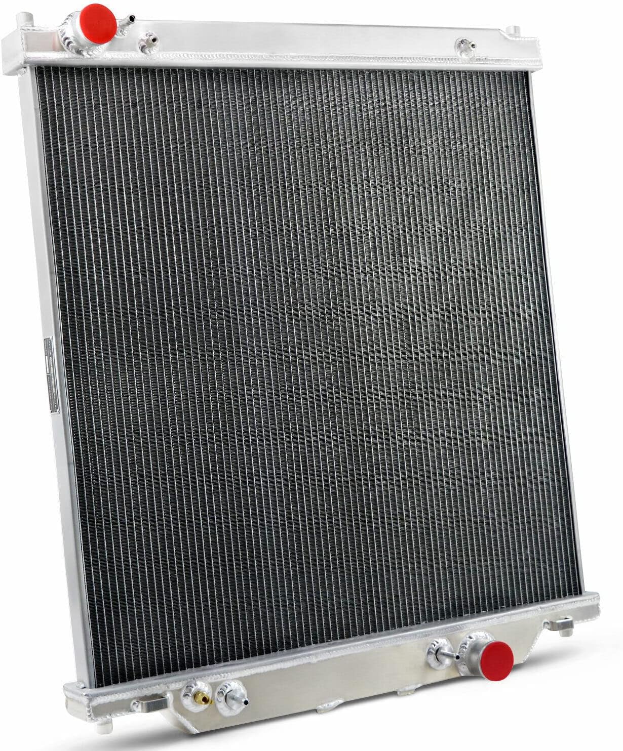 Aluminum Radiator for 2003-2007 Ford Excursion F250 F350 F450 Super Duty Pickup Truck 6.0L Powerstroke V8 Diesel, 3 Row Full Performance Aluminium Radiator