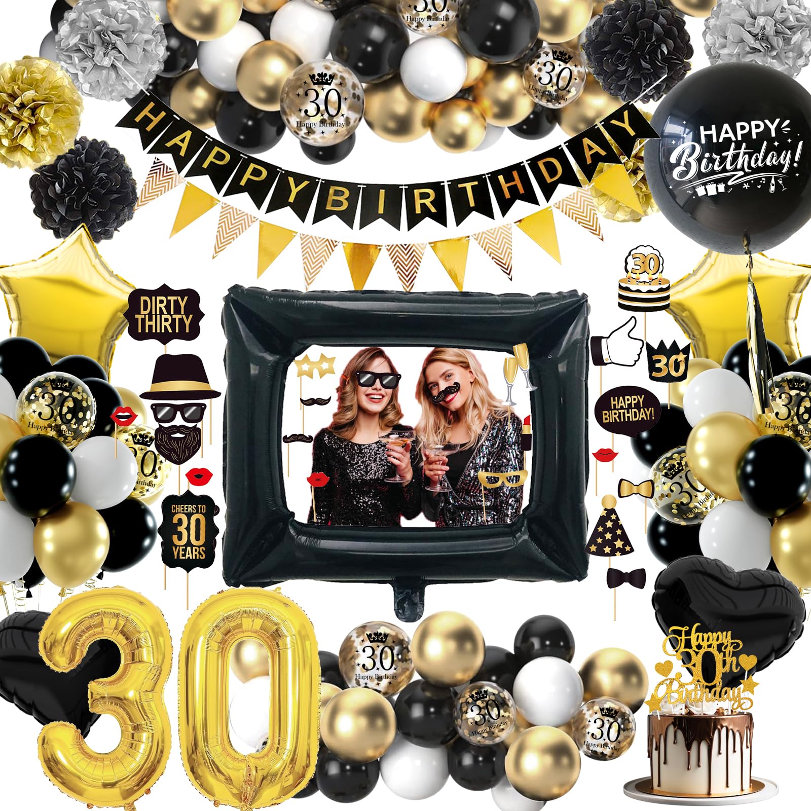 Compleanno 30 Anni Palloncini: Vedi Catalogo Prodotti e Decorazioni