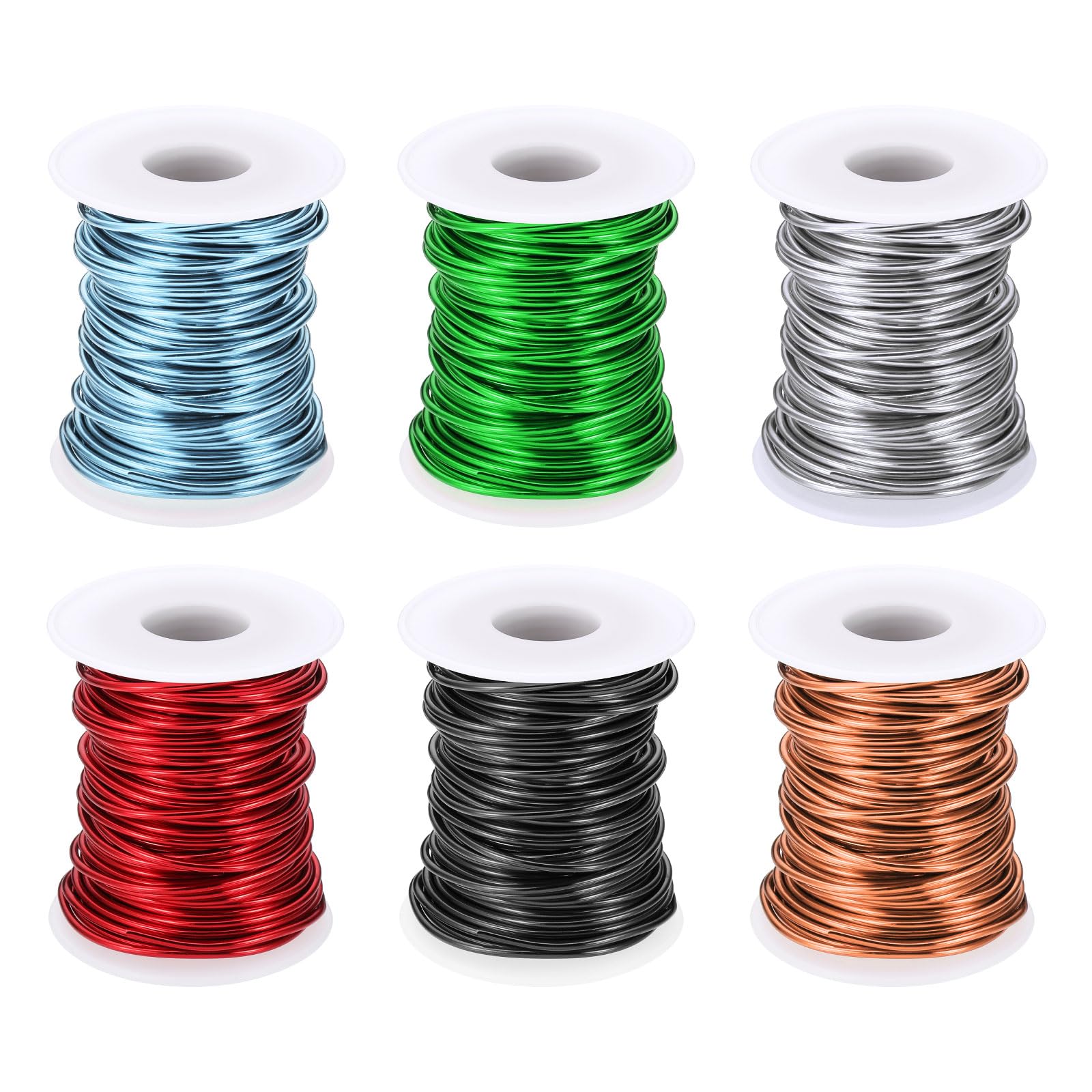 PATIKIL 12 Gauge 2 mm Aluminum Craft Wire