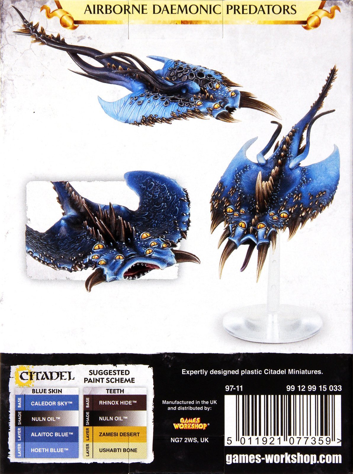 x1 x3 Incendiaires de Tzeentch sealed box Résine - finecast Warhammer