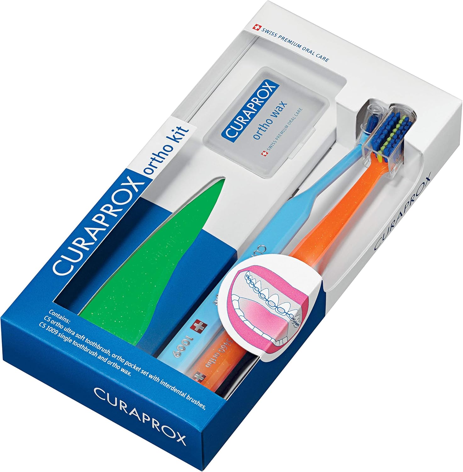 Curaprox Ortho Box 5460 Ortho Toothbrush, Single Toothbrush