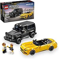 LEGO Speed Champions Mercedes-AMG G63 & SL63 806pc Building Kit - Toy Cars for Kids 10+, Mercedes Fans & Collectors, 76924