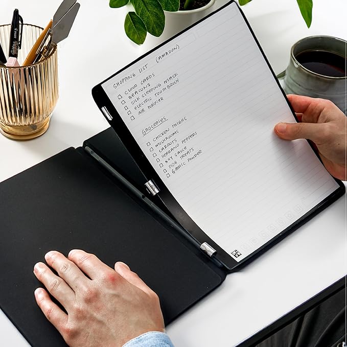 Rocketbook Pro 2.0 Smart Notebook for Digital Content Creation and AI Grammar Analysis