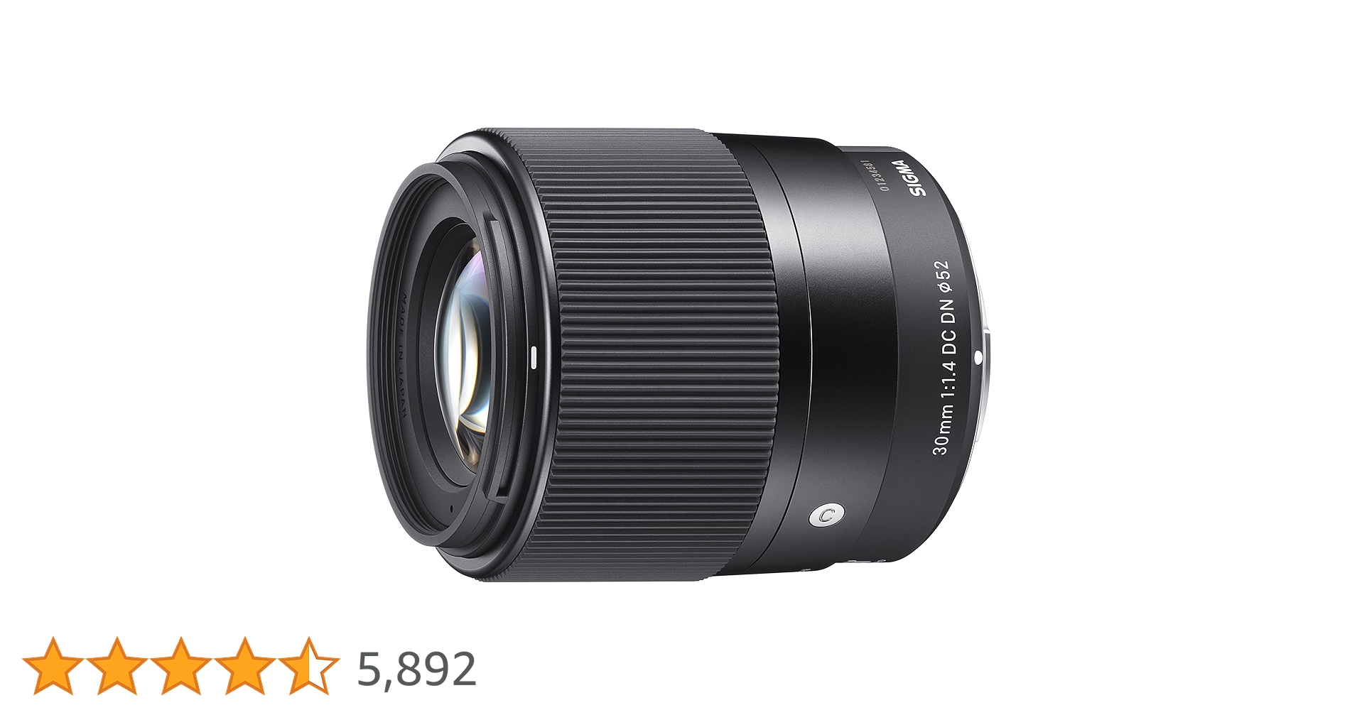 Amazon.co.jp: シグマ(Sigma) レンズ 30mm F1.4 DC DN マイクロフォー