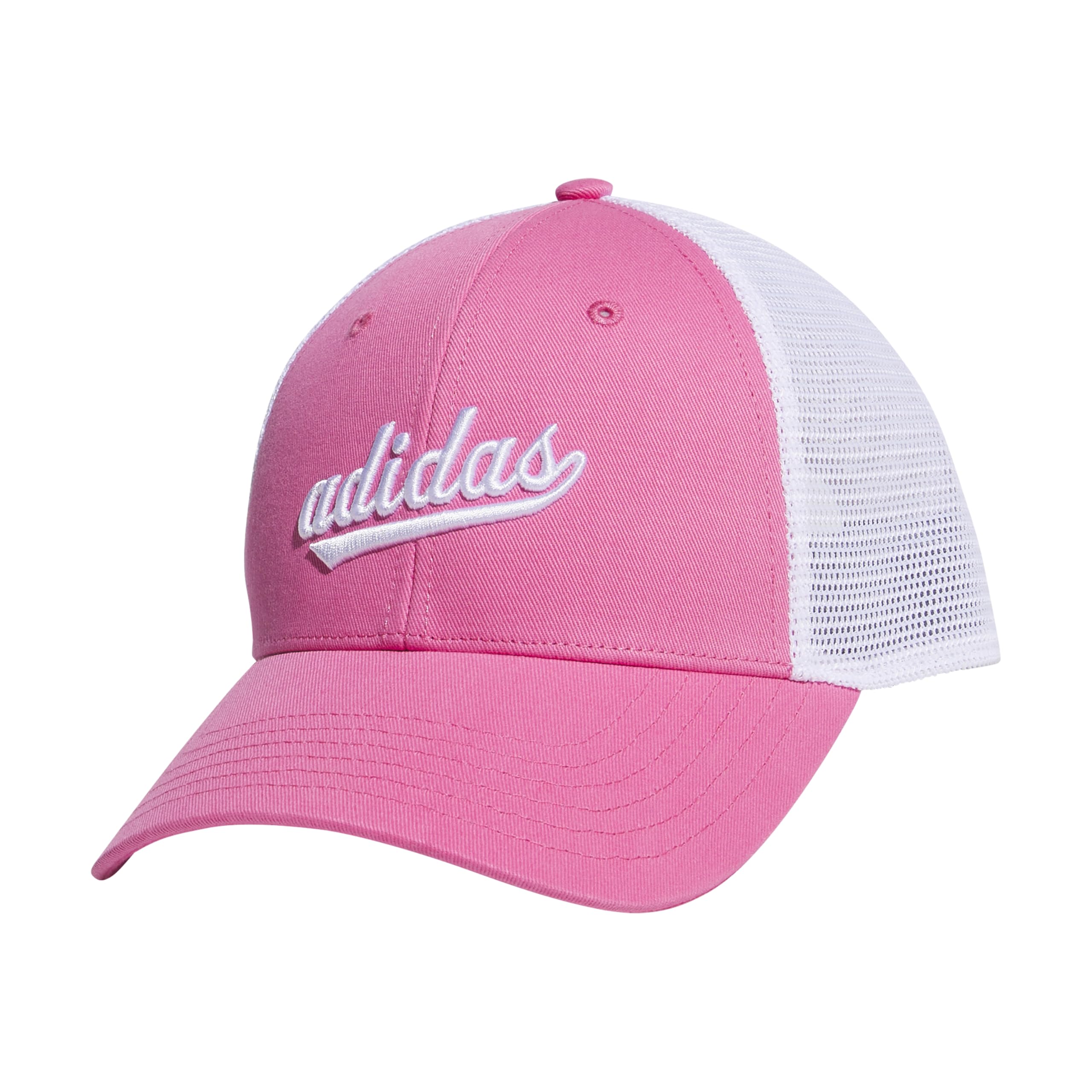 Adidas Womens Mesh Back Snapback Cap Adjustable Fit Trucker Hat